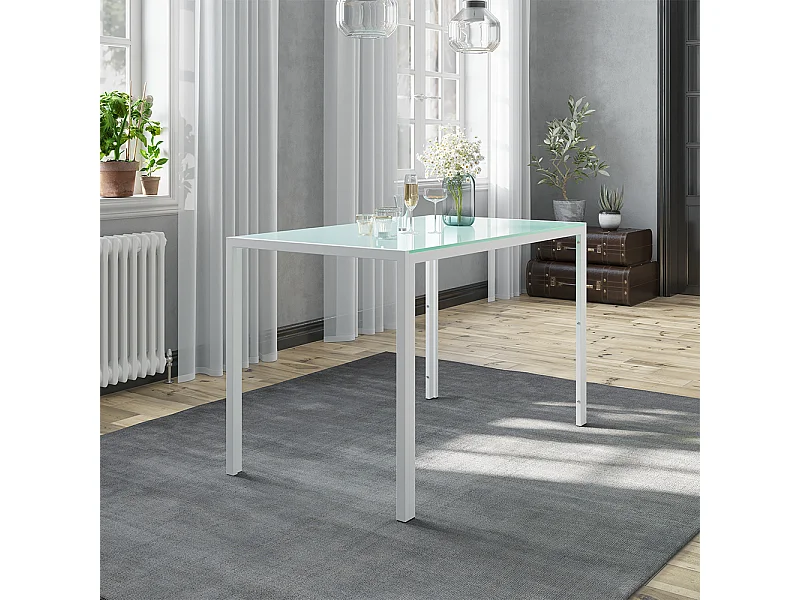 Stół do jadalni biały 120x70x75 grand