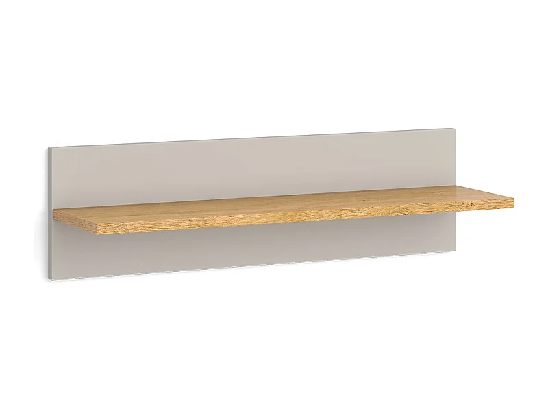 Étagère murale chêne cachemire 70x18.4x20 malia