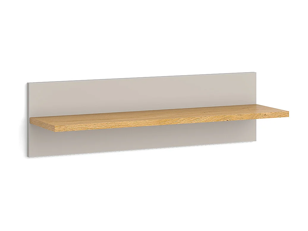 Étagère murale chêne cachemire 70x18.4x20 malia