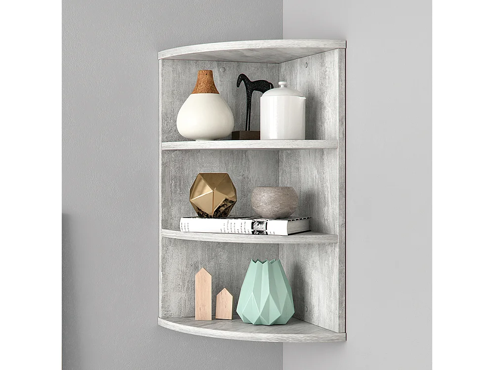 Corner shelf concrete 30x30x60 ecki