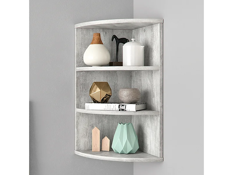 Étagère dangle béton 30x30x60 ecki