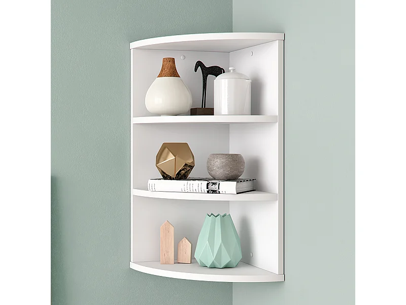 Wandrek kinderkamer wit 30x30x60 ecki