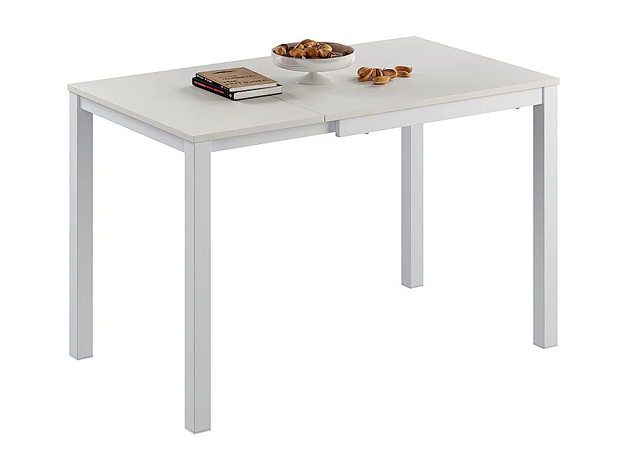 Tavolo da pranzo bianco 120x70x76 granny