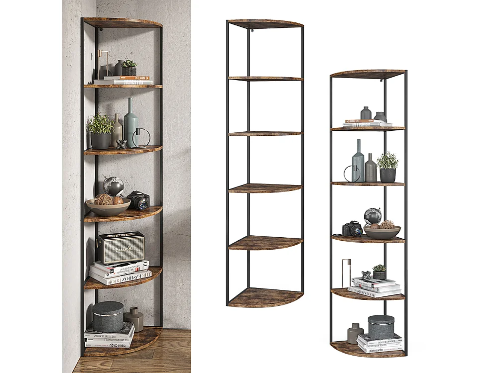 Bücherregal antikholz 40x40x180 fyrk