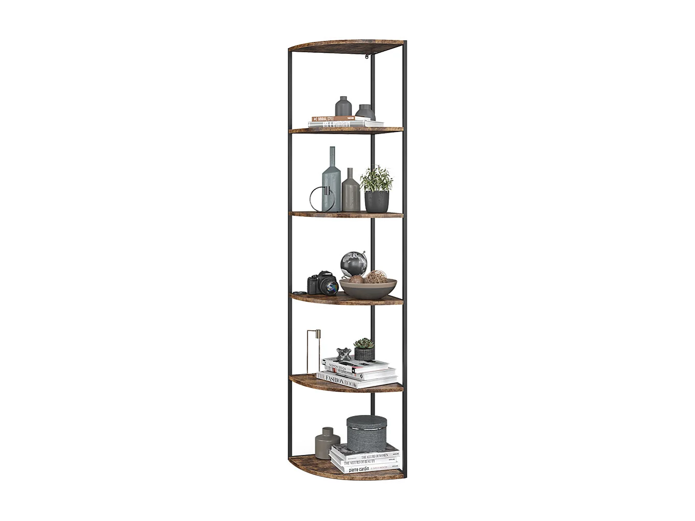Bibliothèque bois antique 40x40x180 fyrk