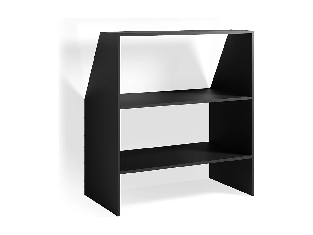 Étagère mansardée anthracite 90x50x100