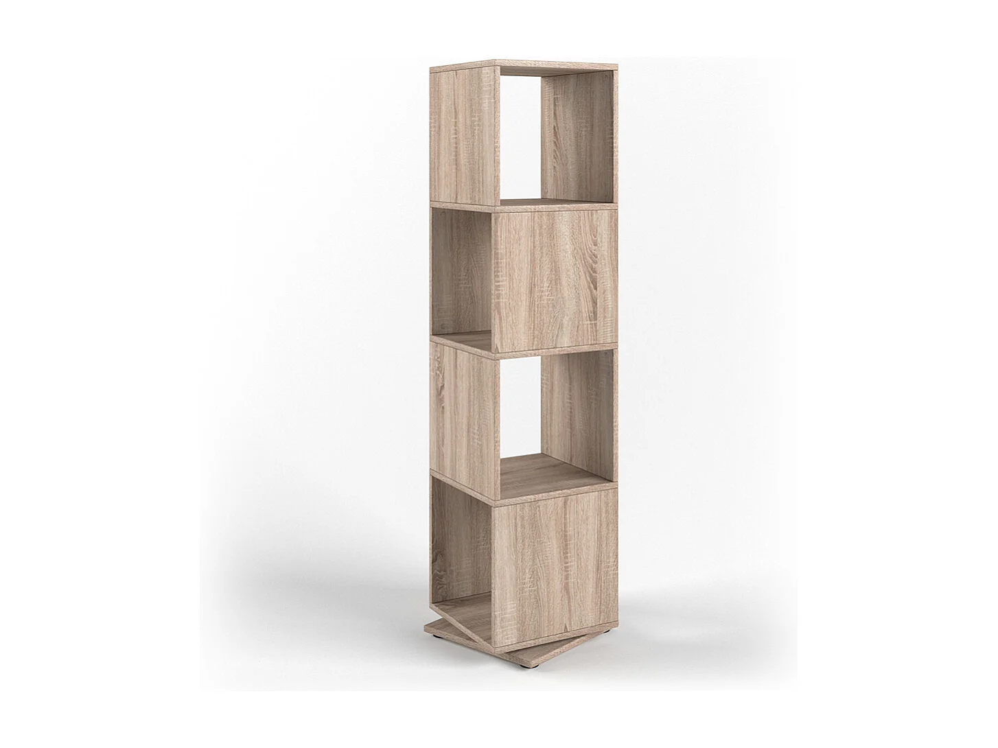 Étagère pivotante sonoma 35.2x35.2x144.2