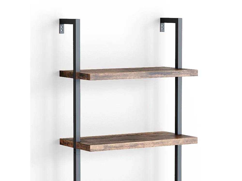 Librería madera antigua 60x30x183 ava