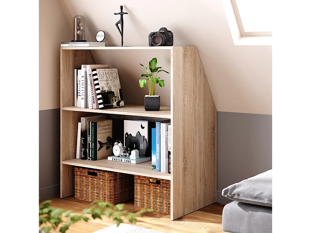 Dachschräge Regal sonoma 90x50x100
