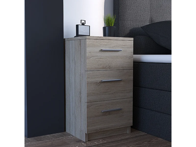 Comodini camera da letto sonoma 38x35x66