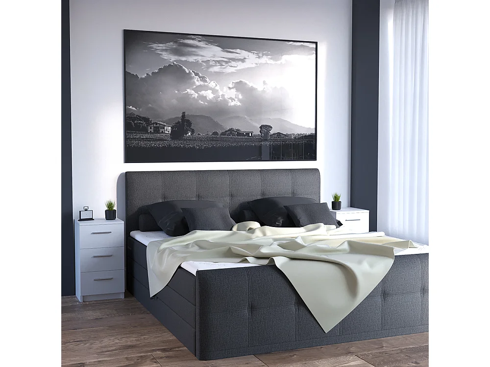 Table de chevet blanc 38x35x66