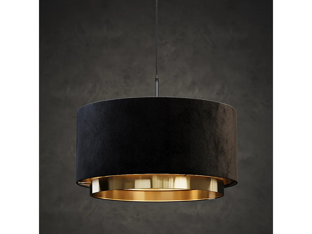 Lustre noir 45x45x25.7 goldamo