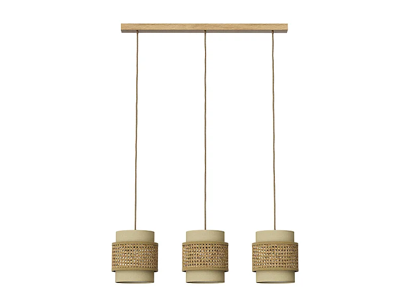 3er lampe à suspendre crème 70x70x120 morten