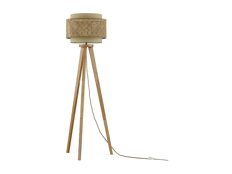 Stehlampe creme 45x45x142 morten