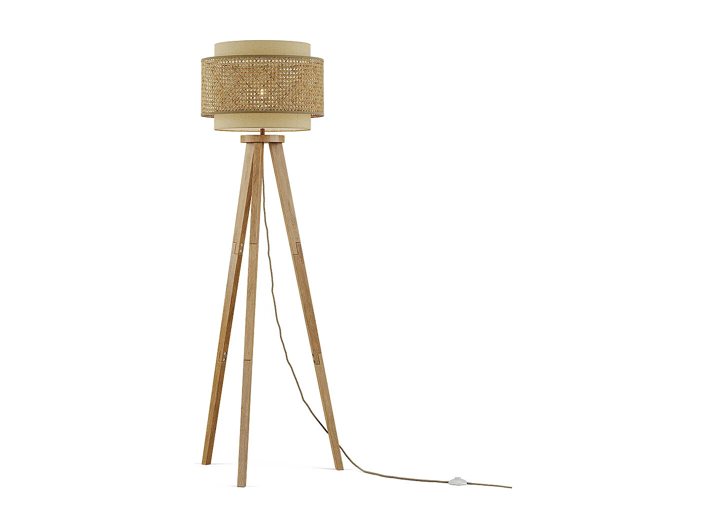 Stehlampe creme 45x45x142 morten