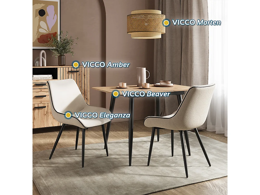 Deckenlampe creme 45x45x31 morten