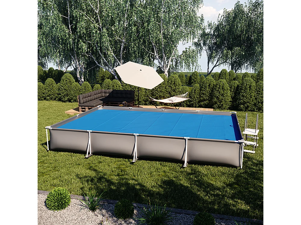 Bâche solaire bleu 600x400x1