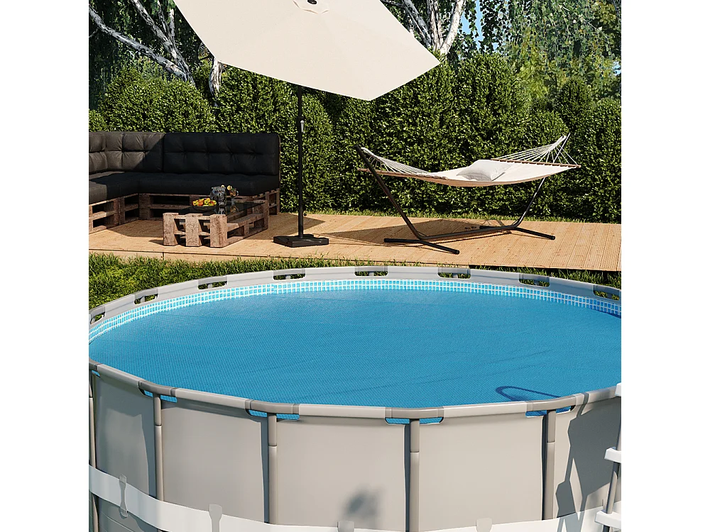 película solar azul 305x305x1