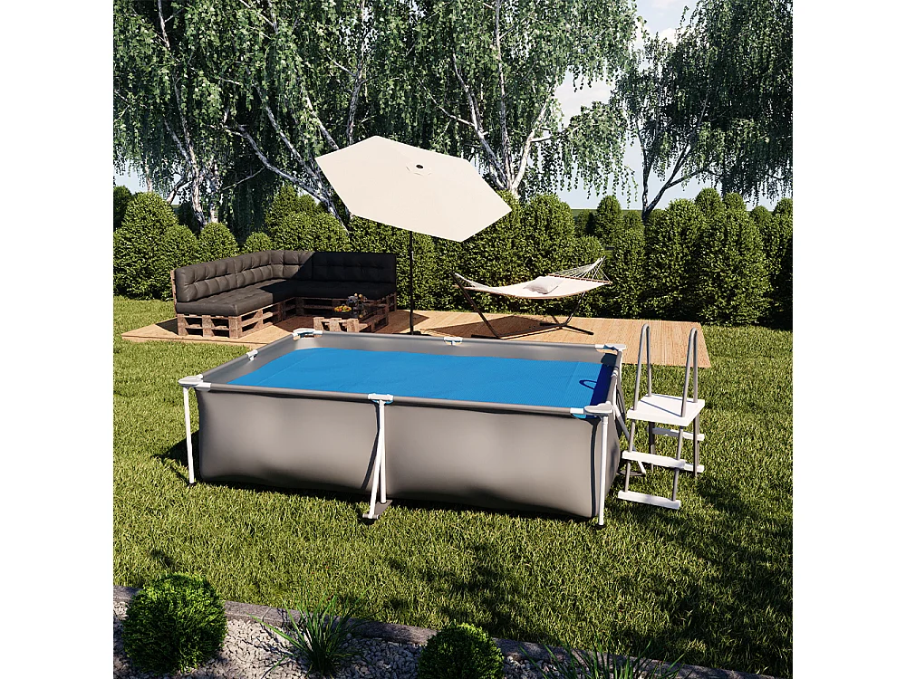 Folia solarna niebieski 300x200x1