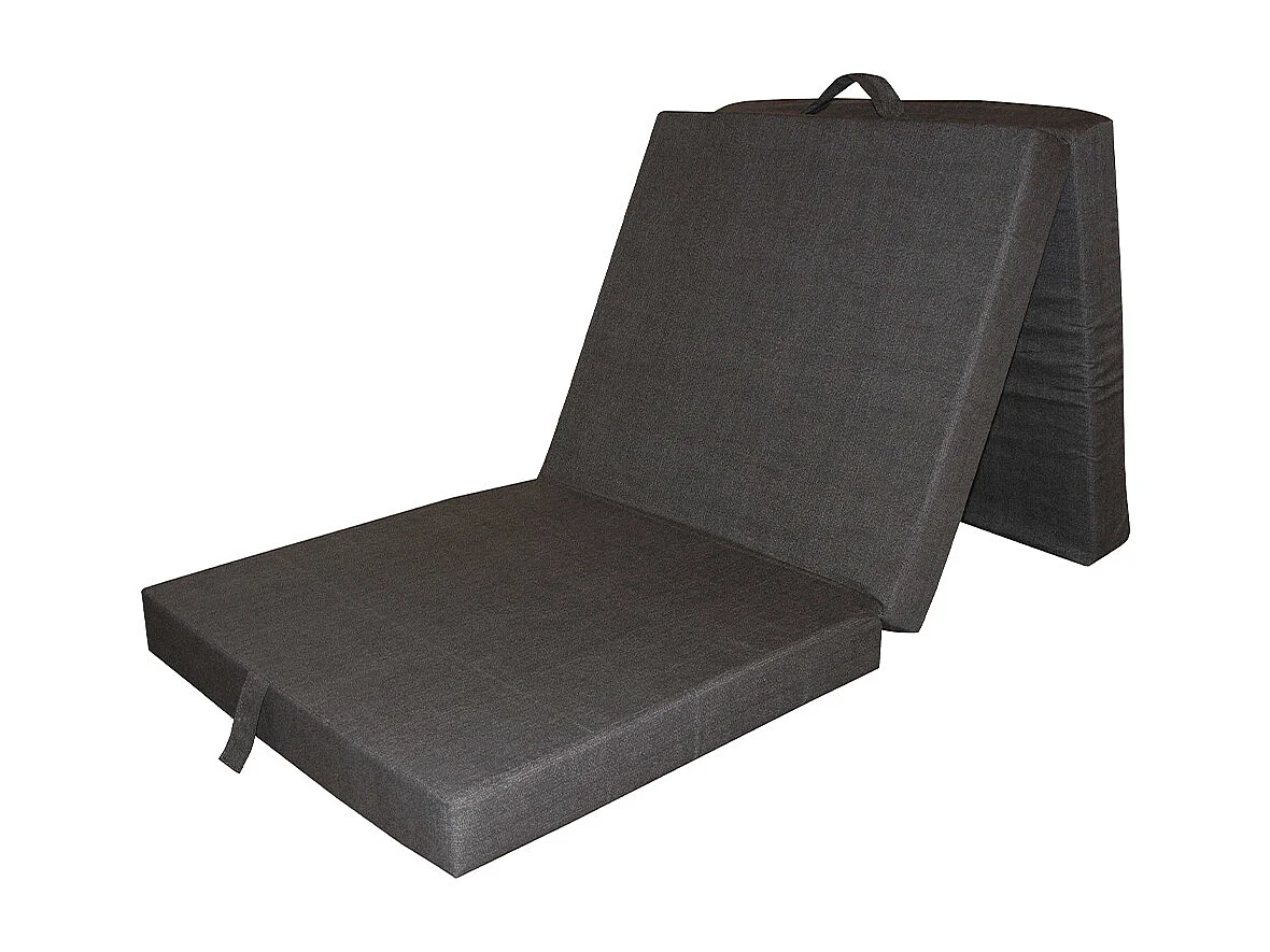 Matelas anthracite 190x70x10