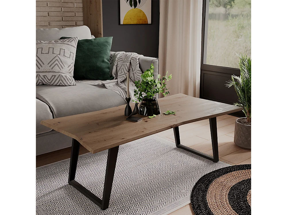 Salontafel ambachtelijk 120x60x40 yan