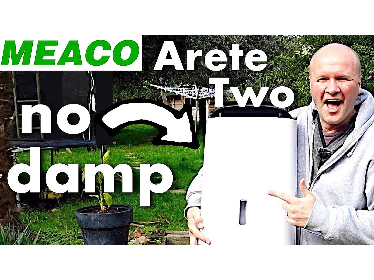Déshumidificateur MeacoDry Arete® Two 12L – silencieux, avec appli, filtre HEPA, séchage rapide, basse consommation, idéal pour 1 à 3 pièces