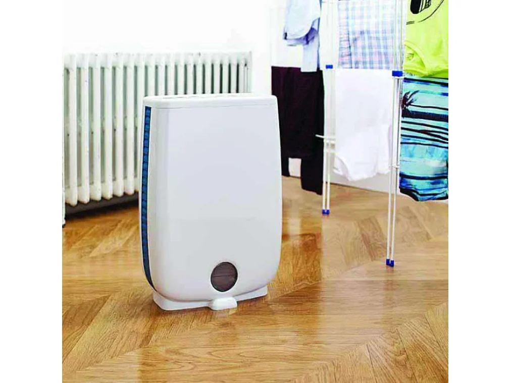 Déshumidificateur Meaco DD8L – 12 L/jour, basse consommation, compact, silencieux, technologie avancée, contrôle intelligent