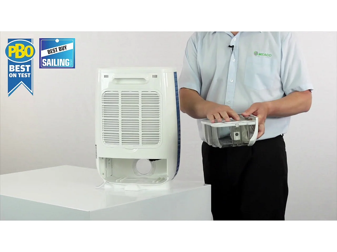 Déshumidificateur Meaco DD8L Junior – 8 L/jour, basse consommation, compact, silencieux, technologie avancée, contrôle intelligent