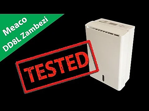 Ontvochtiger Meaco DD8L Zambezi – 12 L/dag, met laag verbruik, compact, stil, met geavanceerde technologie en intelligente bediening