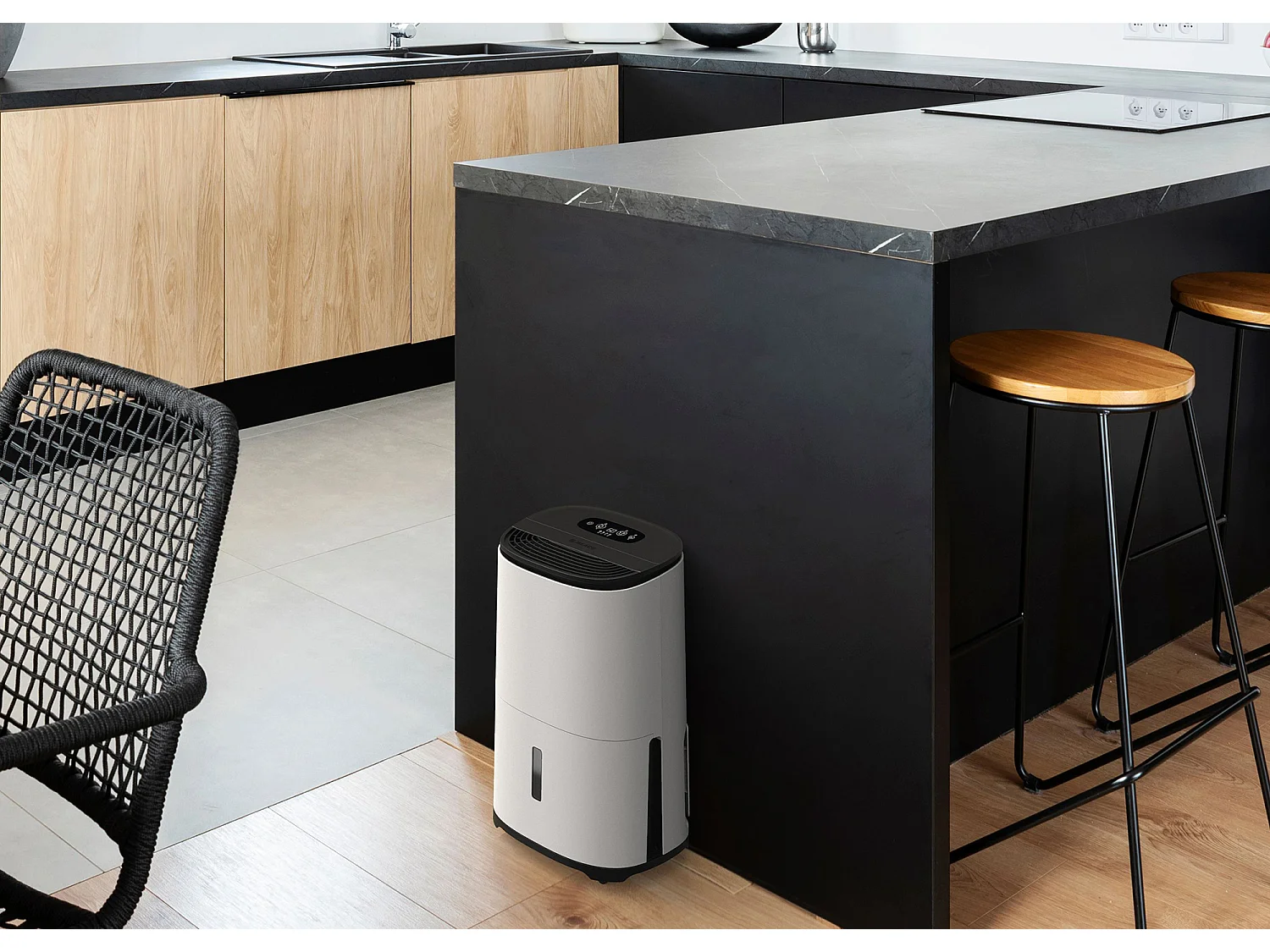 Déshumidificateur et purificateur d’air MeacoDry Arete® One 12L – Élimine l’humidité et la moisissure, silencieux, efficace, avec filtre HEPA et mode nuit