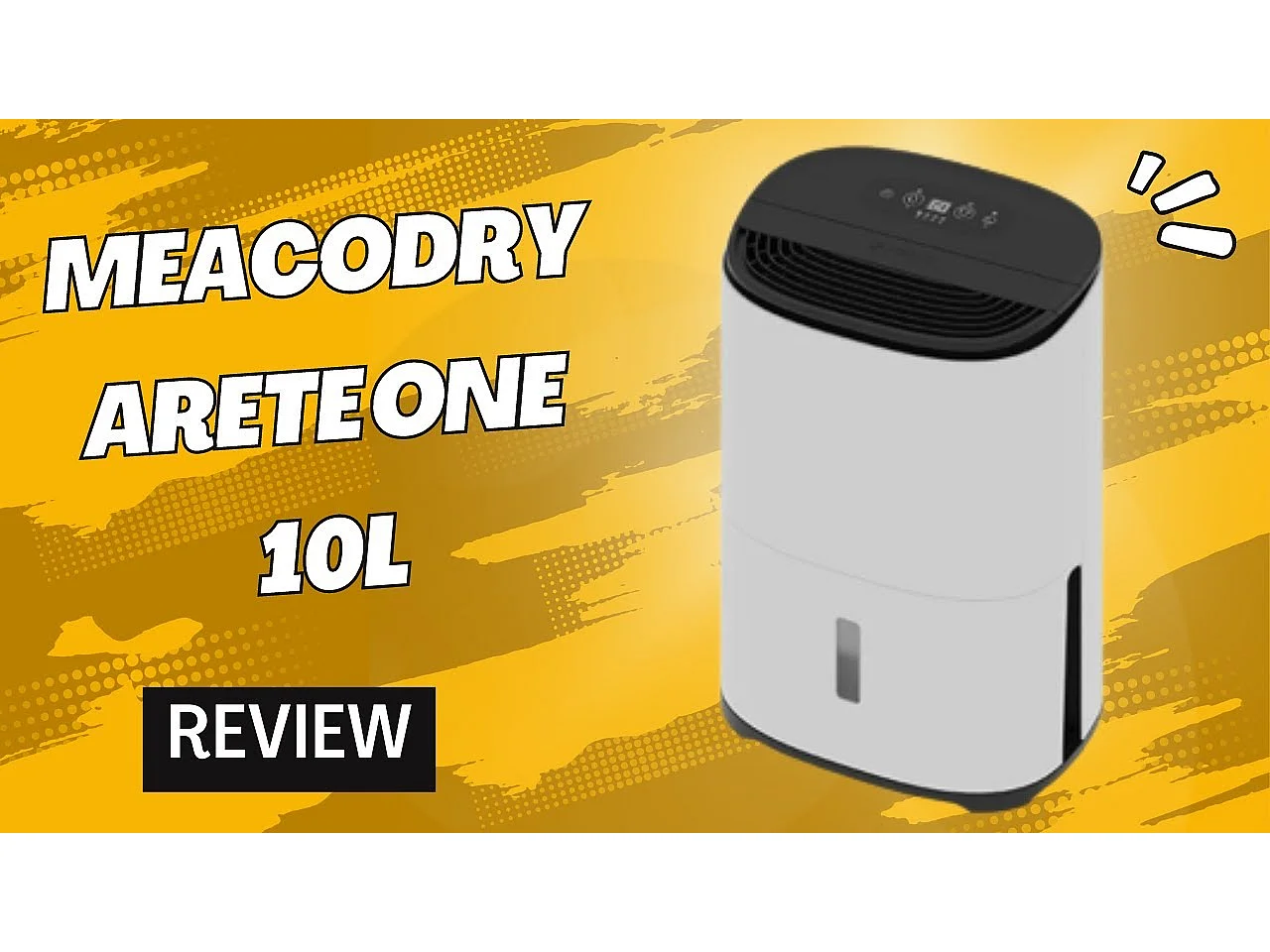 Déshumidificateur-purificateur MeacoDry Arete® One 10 L : élimine l’humidité, améliore la qualité de l’air, silencieux, efficace et à faible consommation.