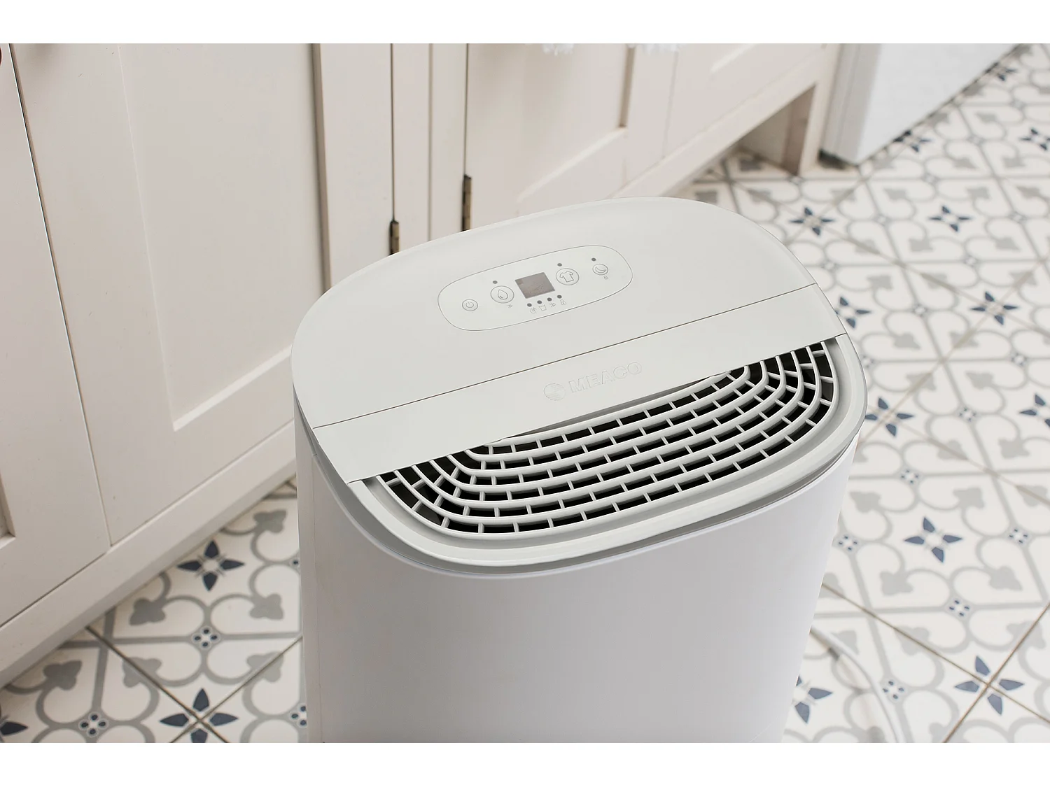 Déshumidificateur et purificateur d’air MeacoDry Arete® One 10 L : réduit l’humidité, purifie l’air, silencieux (40 dB), avec filtre HEPA, efficace et compact