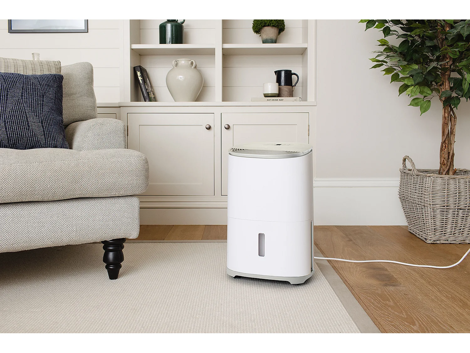 Déshumidificateur et purificateur d’air MeacoDry Arete® One 10 L : réduit l’humidité, purifie l’air, silencieux (40 dB), avec filtre HEPA, efficace et compact