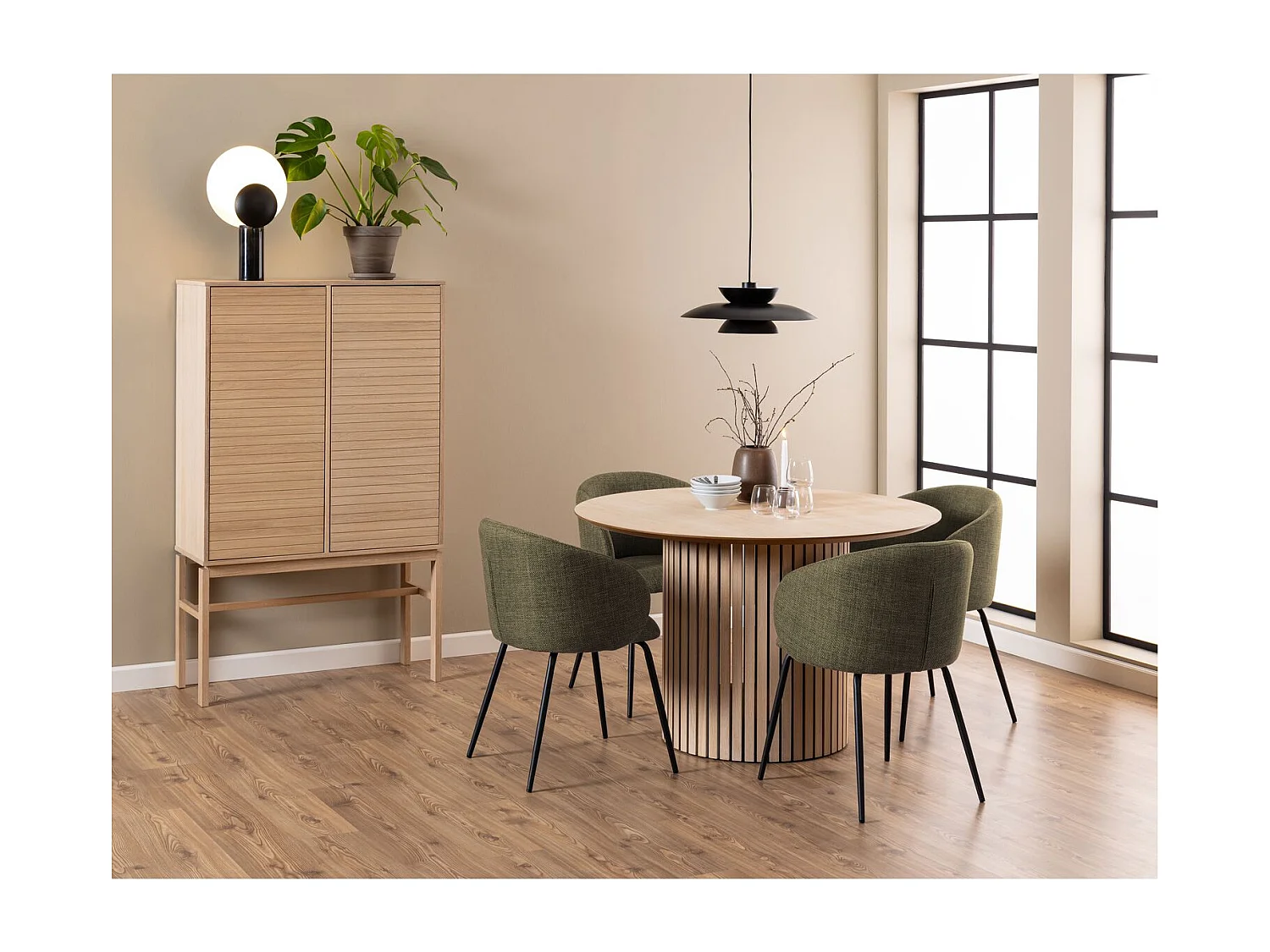 Lot de 2 chaises avec accoudoirs SÖREN