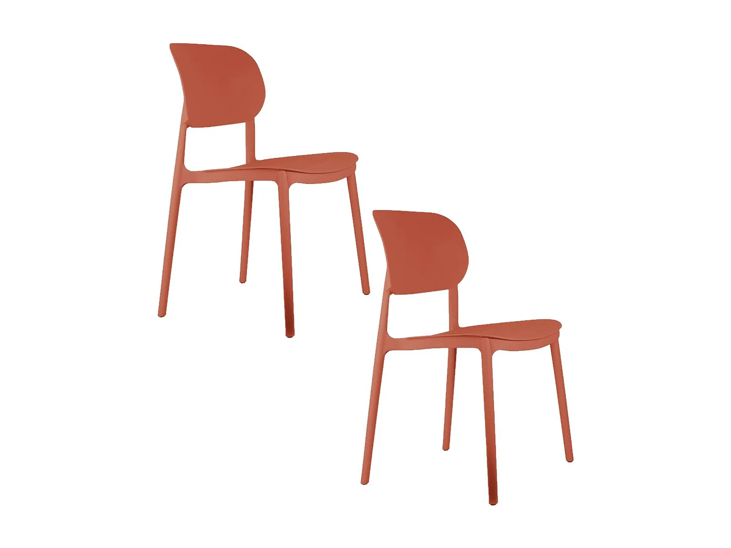 Lot de 2 chaises design Cheer