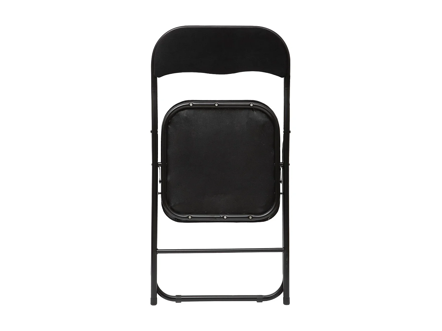 Lot de 6 Chaises pliantes effet velours