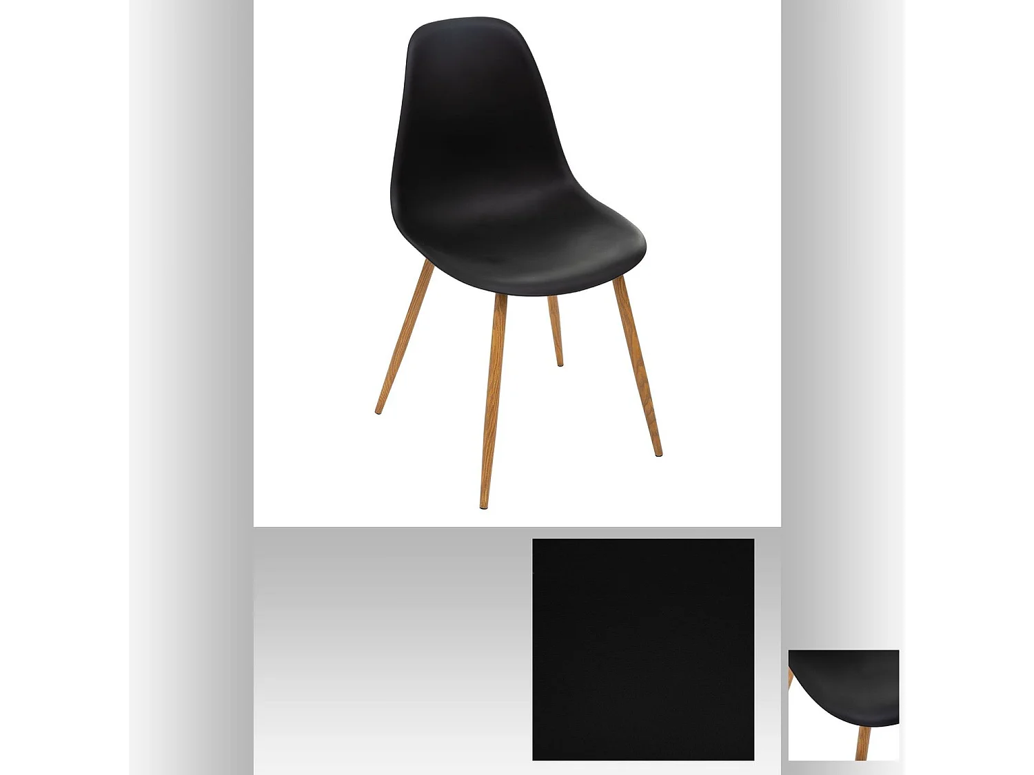 Lot de 4 Chaises design scandinave Taho