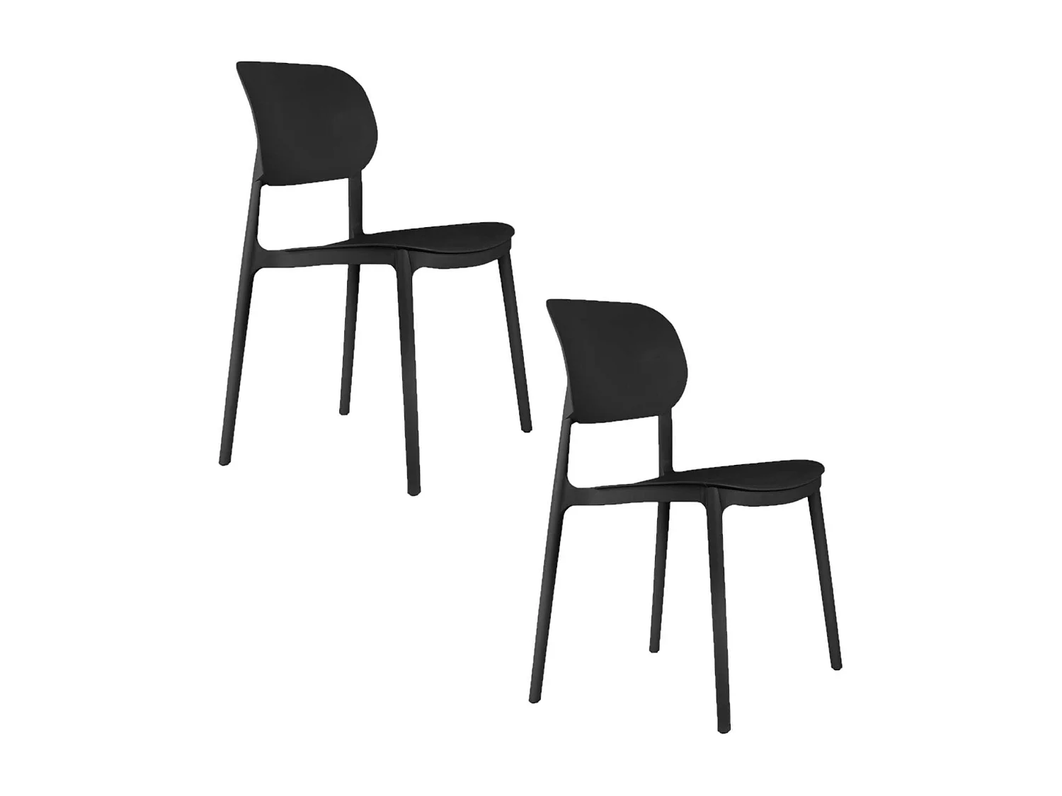 Lot de 2 chaises design Cheer