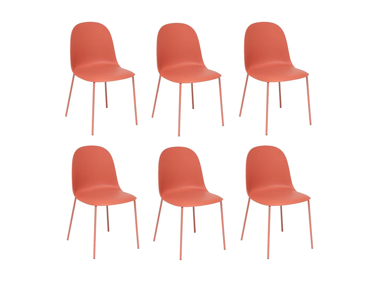 Lot de 6 chaises ASAN