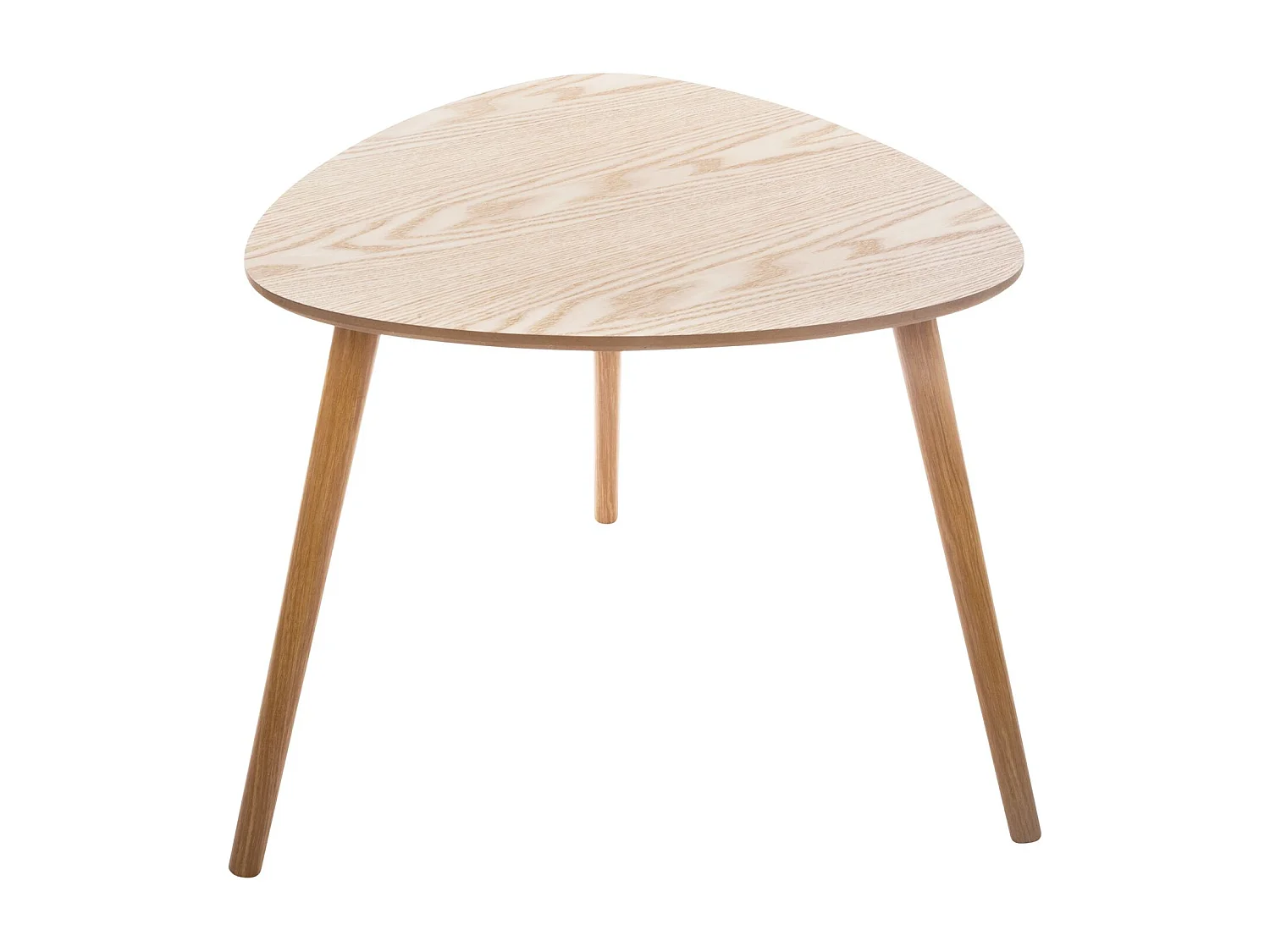 3 Tables d'appoint bois Mileo