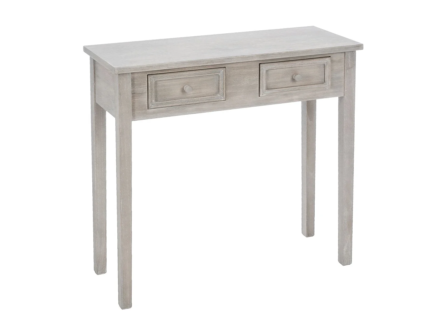 Console traditionnelle en bois Charme