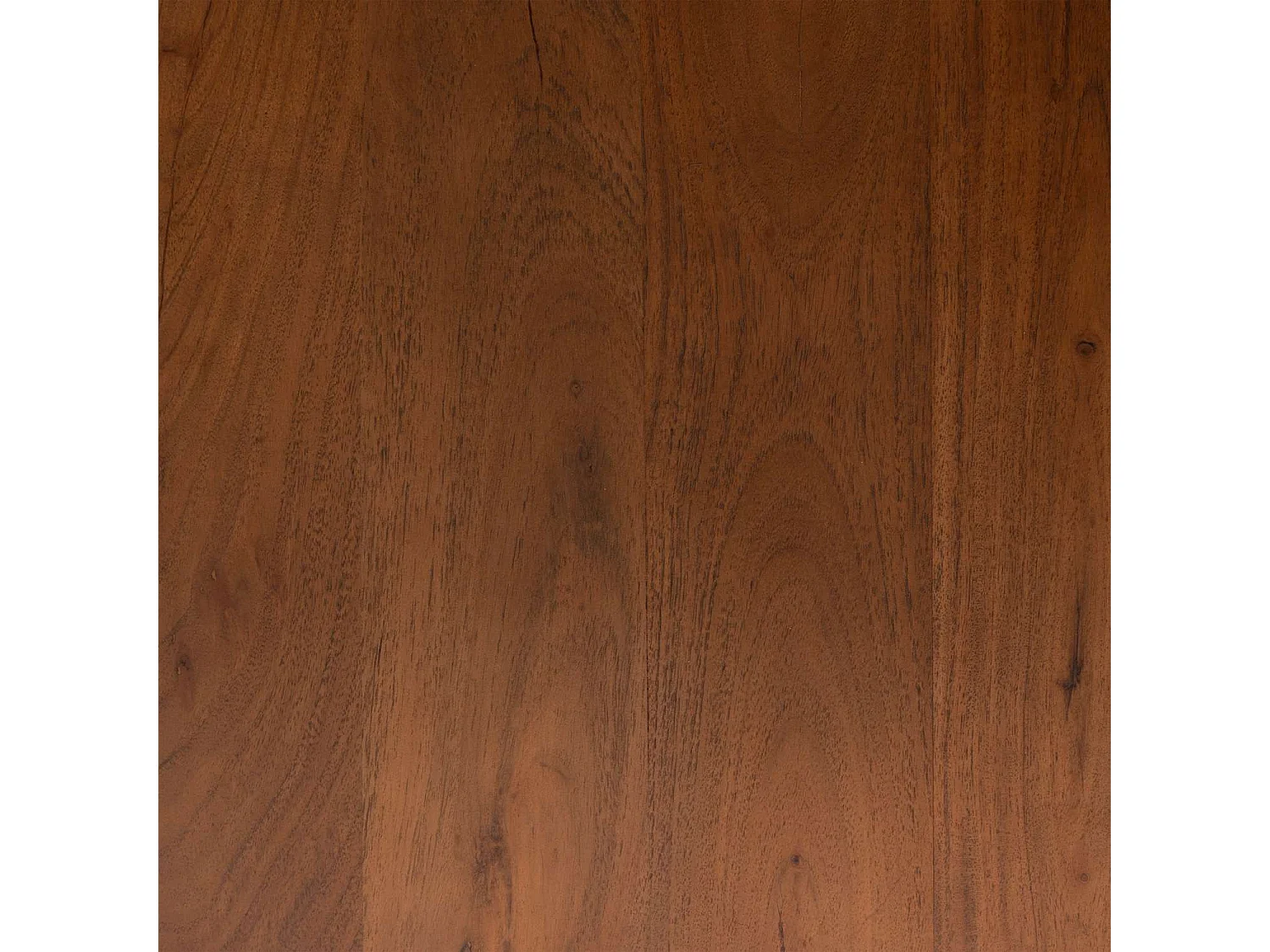 Table basse en acacia et travertin JIVAN - Marron