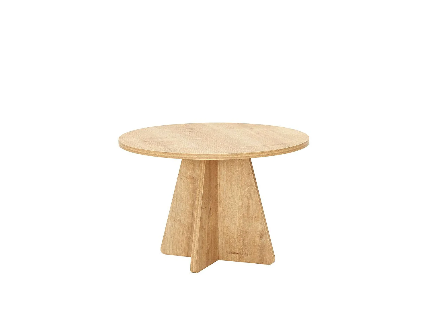 Table basse ronde Valence en bois - Beige