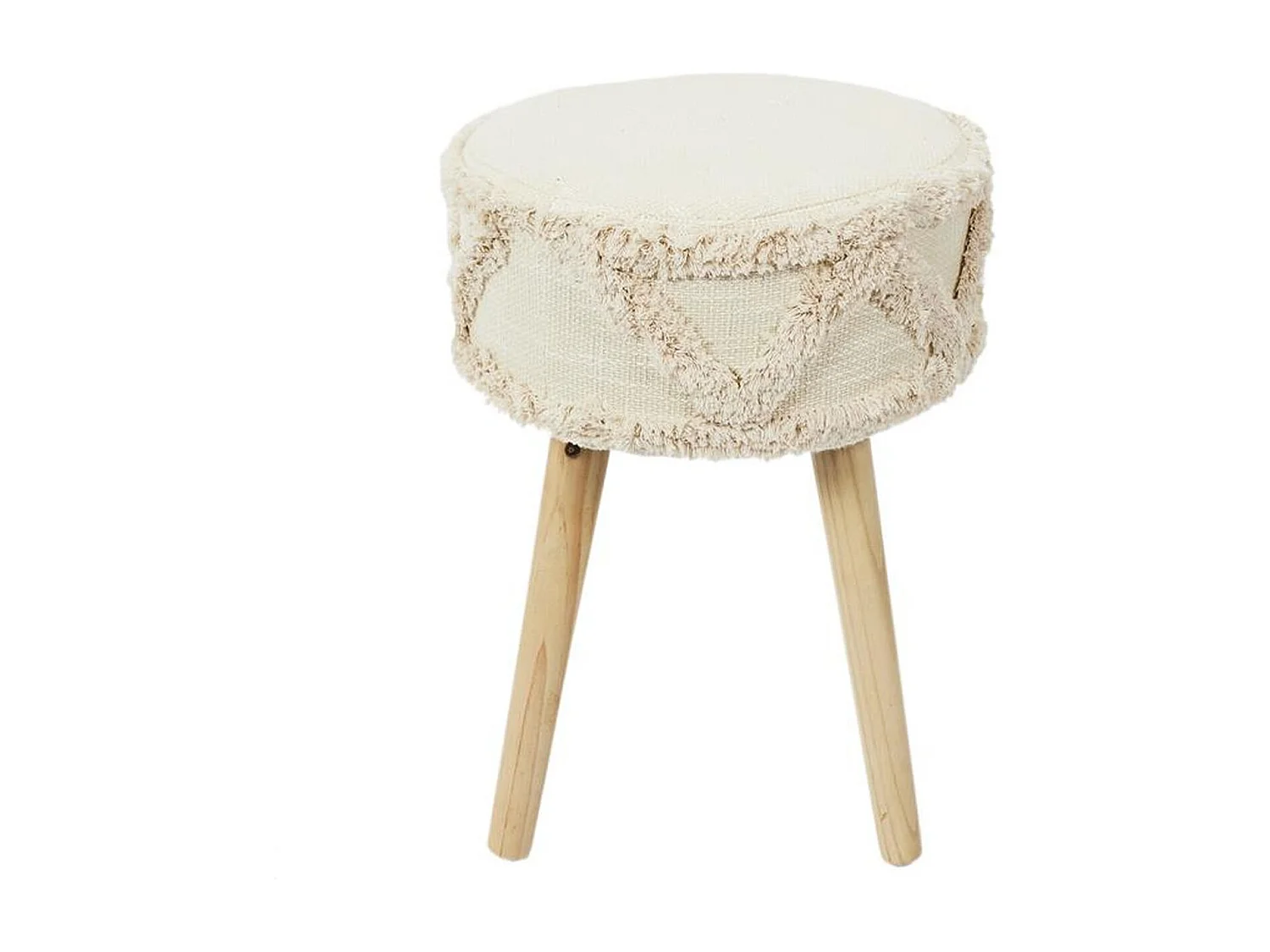 Tabouret Mirage - Hauteur 41 cm - Crème