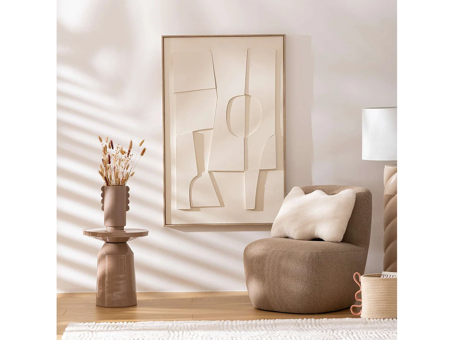 Table d'appoint ronde en métal SITA