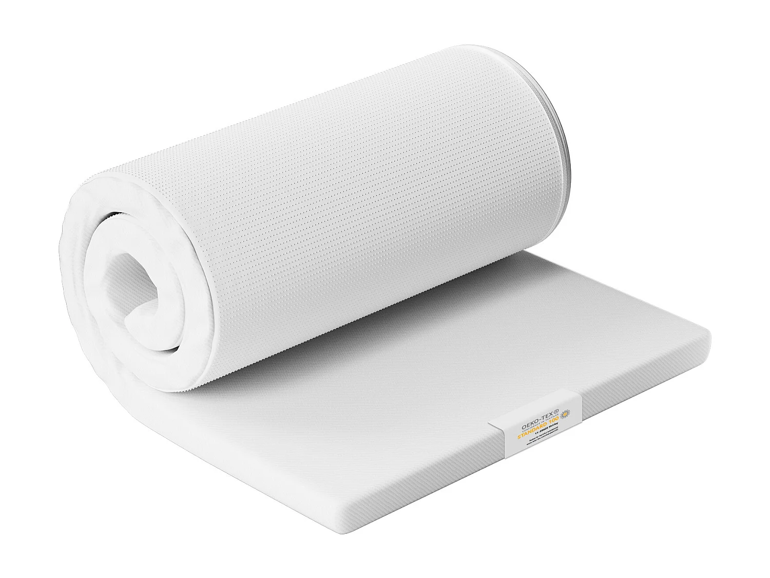 Topper - Topper 90x200 cm - Matratzentopper 3.5cm Höhe - ergonomisch und atmungsaktiv - Topper für Kinder und Erwachsene - Mit bequemem Komfortschaum