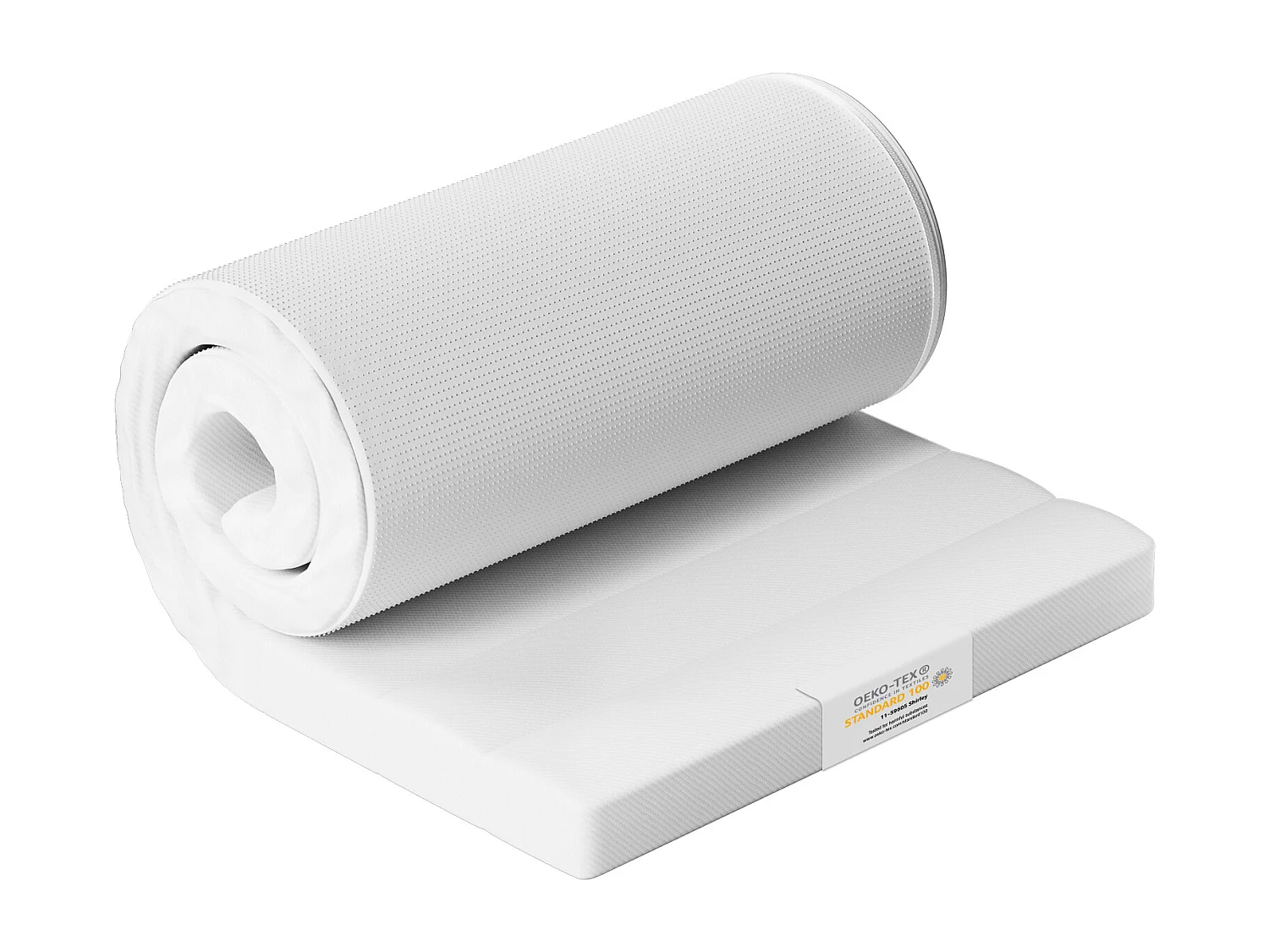 Topper - Topper 90x200 cm - Matratzentopper 3.5cm Höhe - ergonomisch und atmungsaktiv - Topper für Kinder und Erwachsene - Mit bequemem Komfortschaum