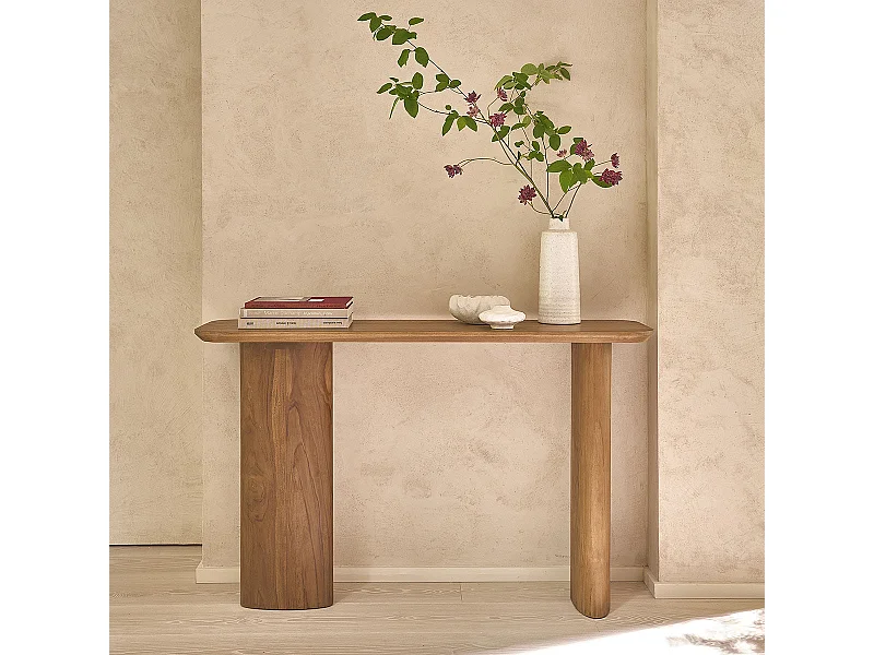 Consolle in teak massello 120 cm