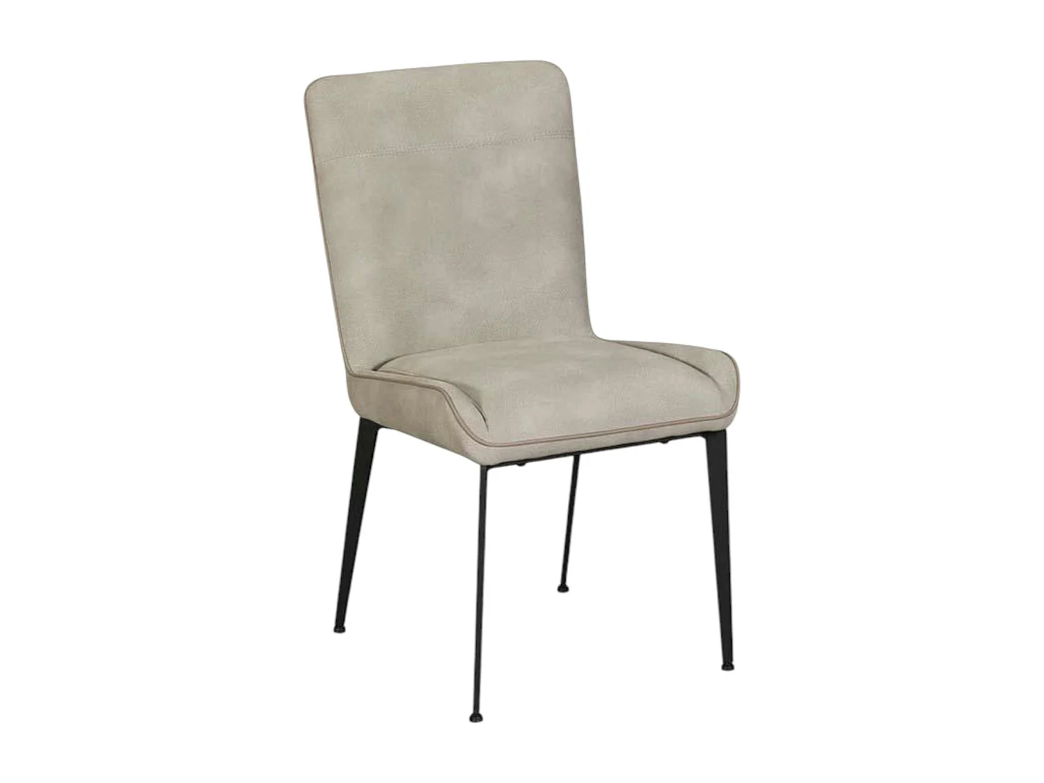 Chaise gris clair, entretien facile (lot de 2) OKA