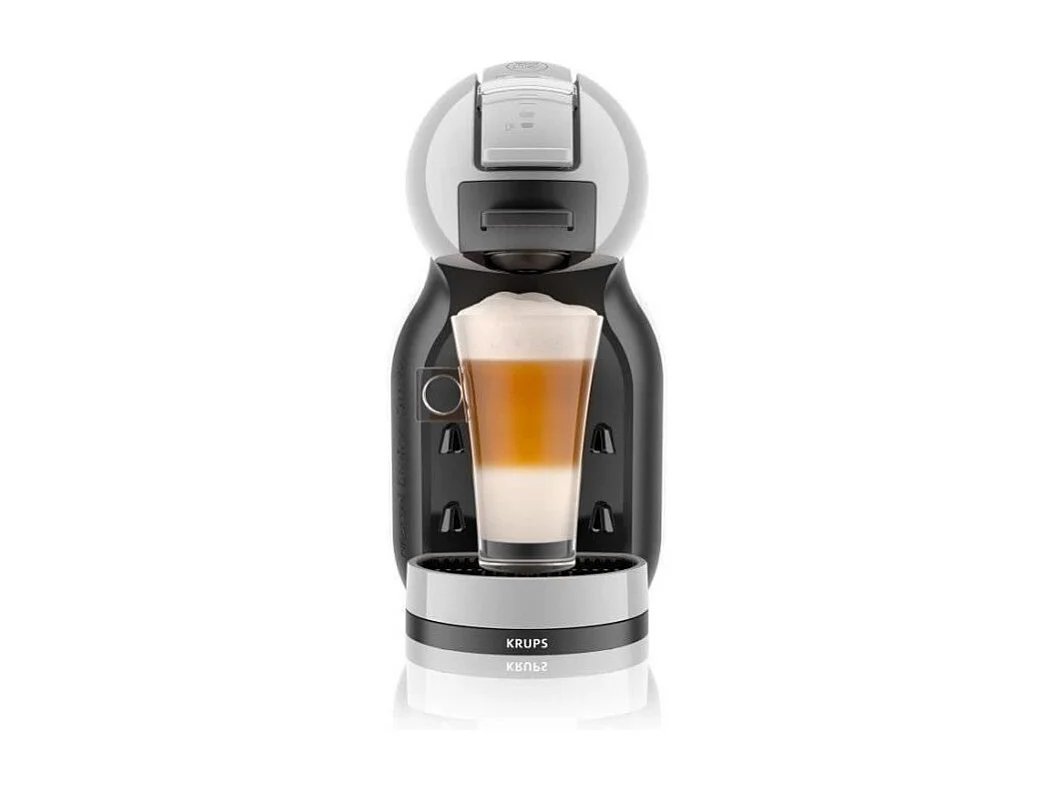 Krups KP123BK Mini Me Macchina da Caffe' Nescafe Dolce Gusto Argento Nero